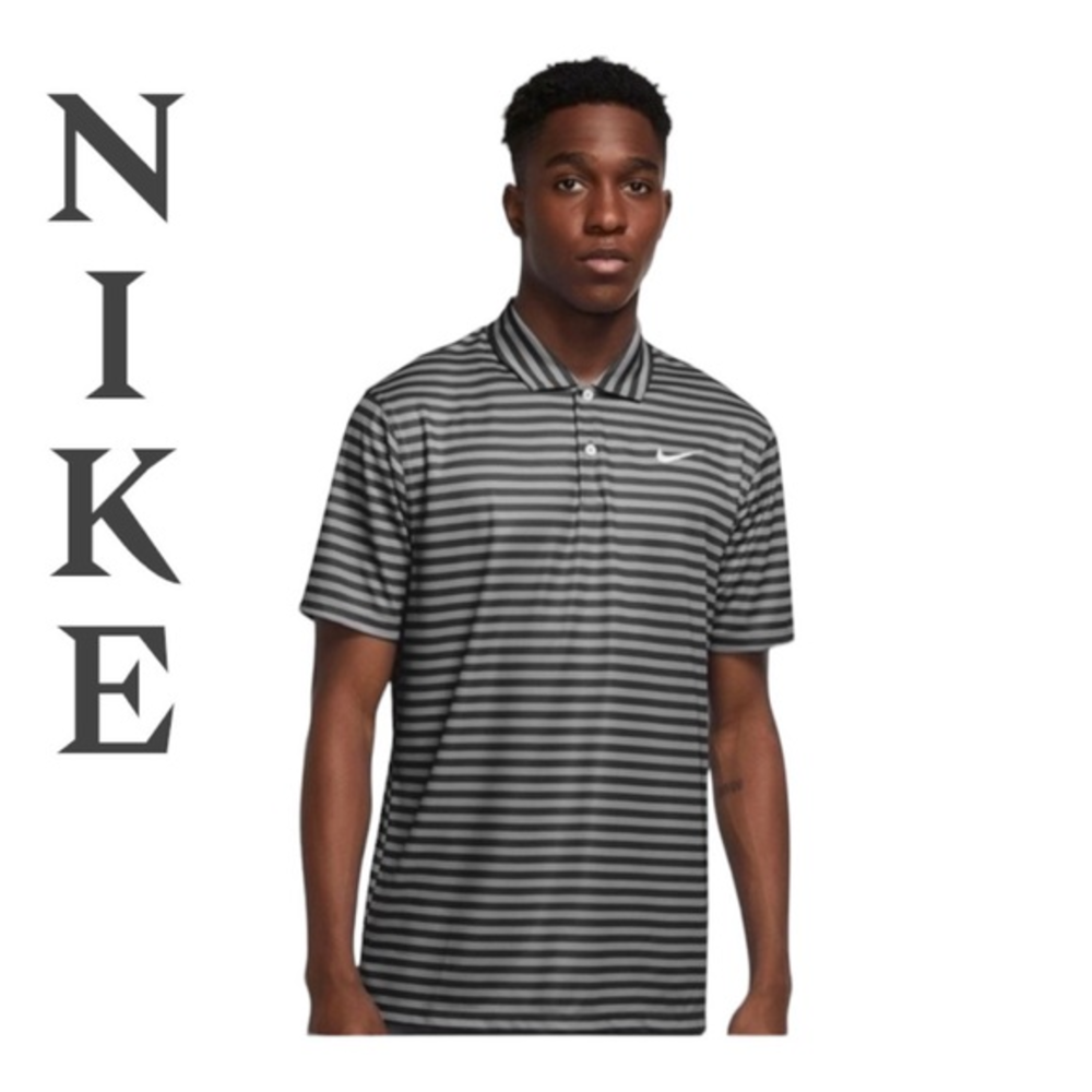 Nike Mens Golf Dri-Fit Striped‎ Polo